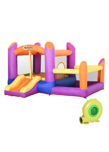 Outsunny Inflatable Bouncy Castle (170cm x 280cm x 250cm)