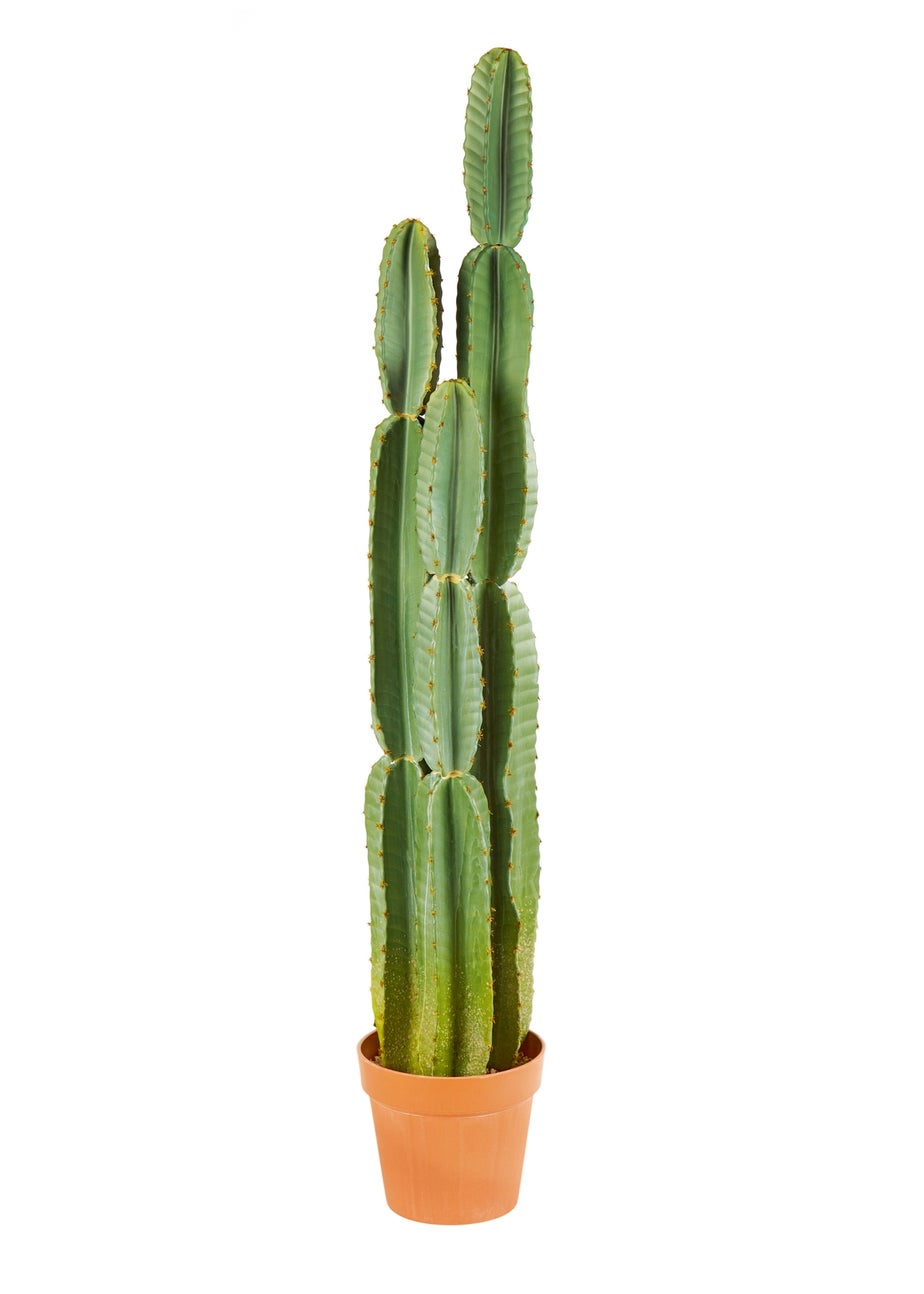 Premier Decorations Artificial Potted Cereus Cactus 118cm