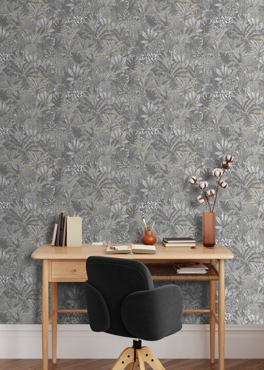 Muriva Lush Forest Wallpaper