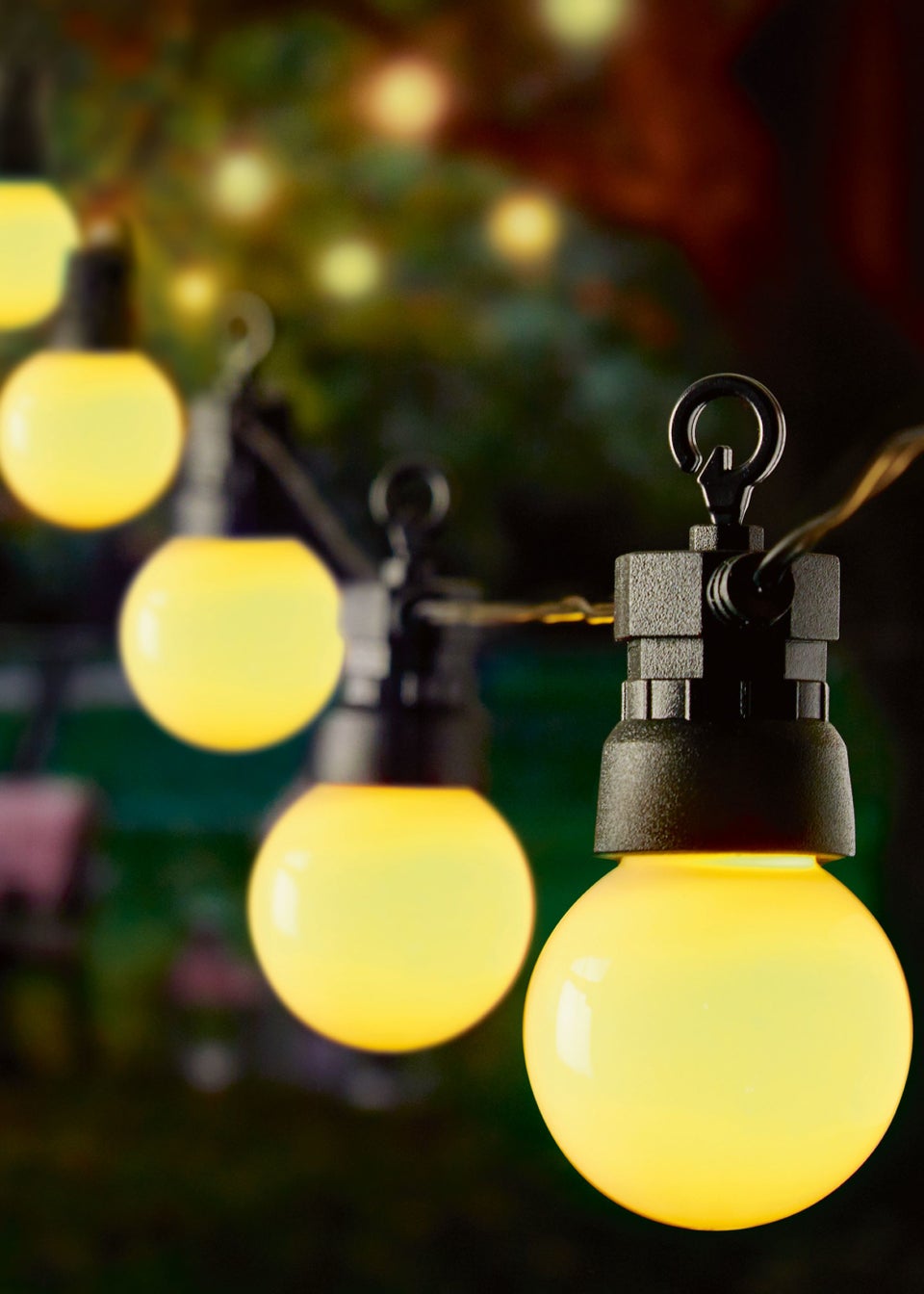 Premier Decorations 20 LED Warm White Battery Operated Party Lights (5.7m)