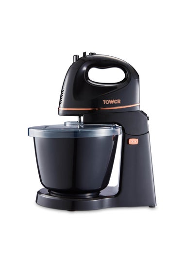 Tower 300W 2.5L Hand and Stand Mixer Black
