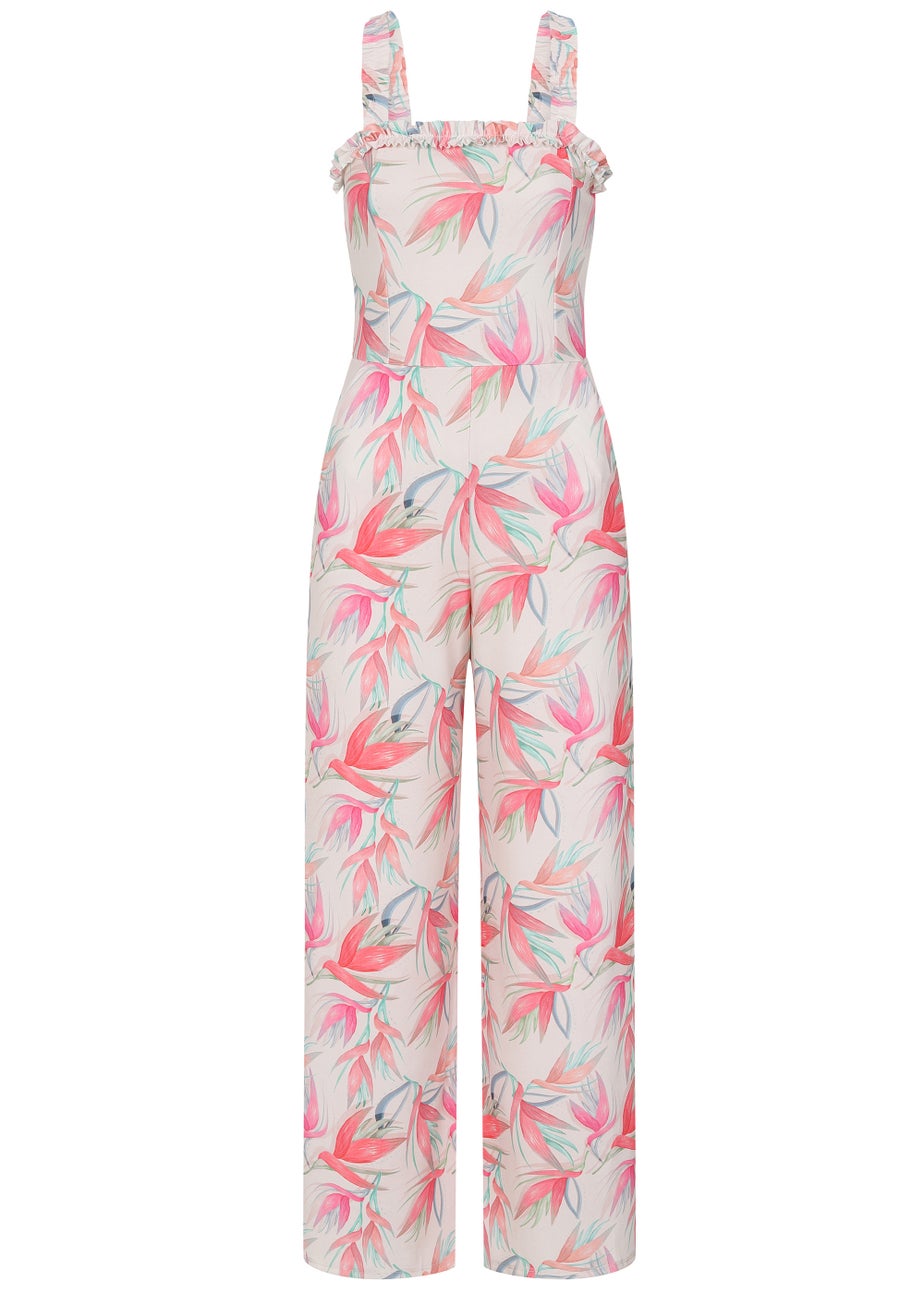 Little Mistress Multicoloured Floral Jumpsuit