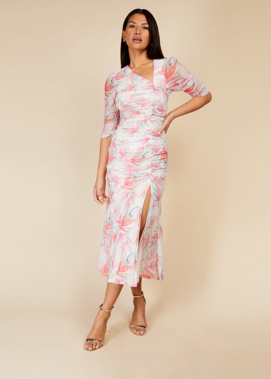 Little Mistress Multicoloured Floral Maxi Dress