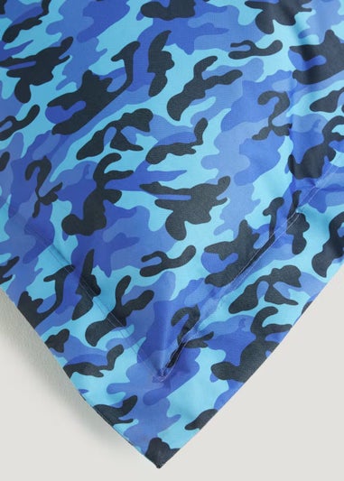 Kaikoo Blue Camo Print XL Floor Cushion (100x140cm)