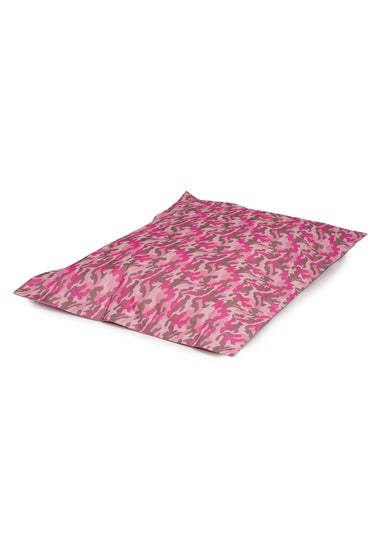 Kaikoo Pink Camo Print XL Floor Cushion (100x140cm)