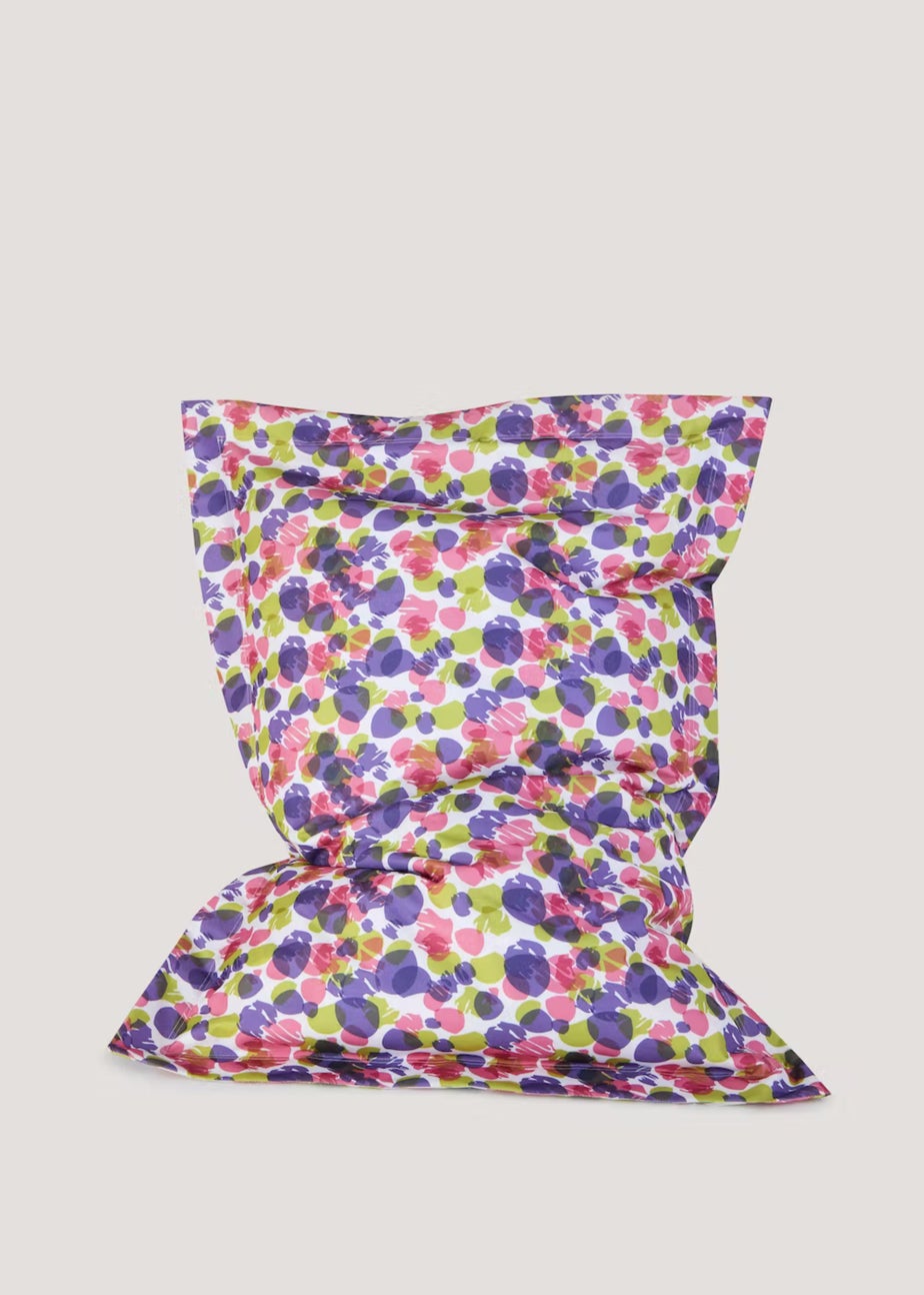 Kaikoo Leaf Print XL Floor Cushion (100x140cm)