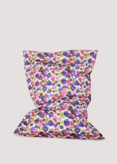 Kaikoo Leaf Print XL Floor Cushion (100x140cm)