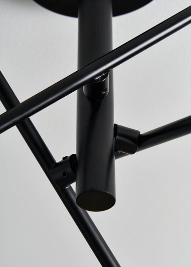 Inlight Nova 3LT Ceiling Light Black (48cm x 48cm x 21cm)