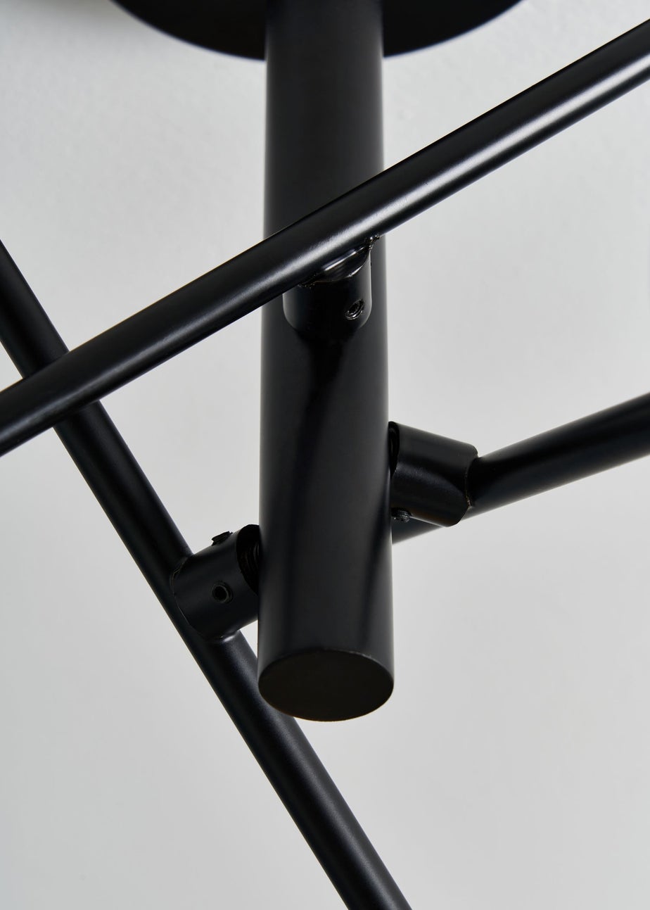 Inlight Nova 3LT Ceiling Light Black (48cm x 48cm x 21cm)