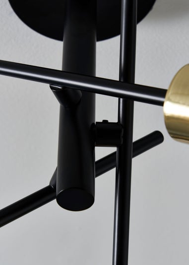 Inlight Tribecca Semi Flush 3LT Ceiling Light (48cm x 48cm x 21cm)