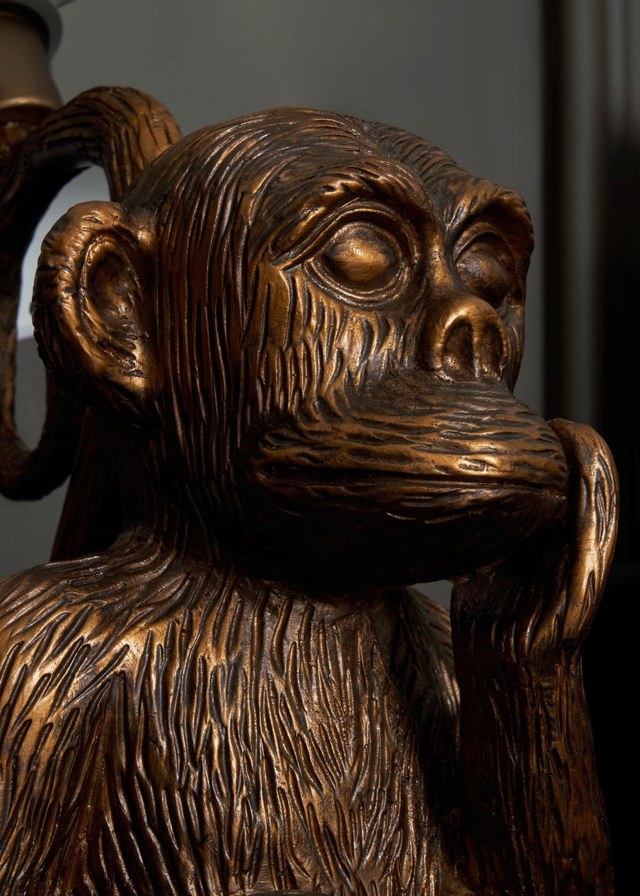 Inlight Monkey Table Lamp (43cm x 33cm x 19cm)