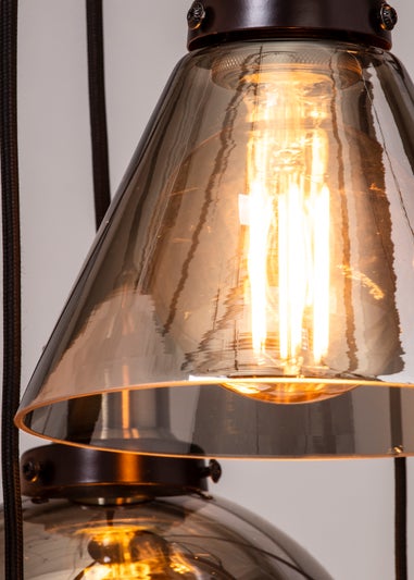 Inlight Callisto Cluster Pendant Ceiling Light (120cm x 32cm x 32cm)