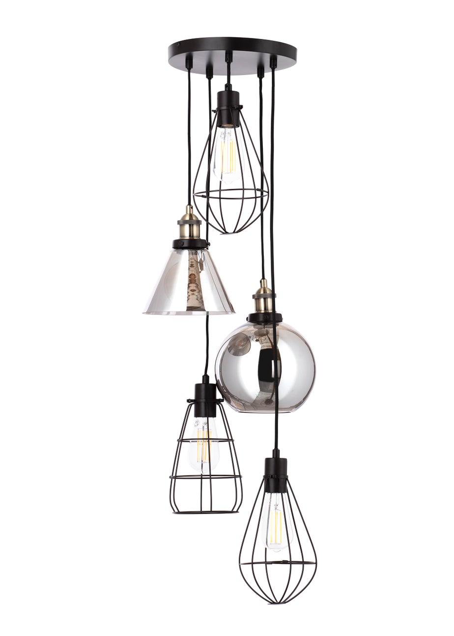 Inlight Callisto Cluster Pendant Ceiling Light (120cm x 32cm x 32cm)