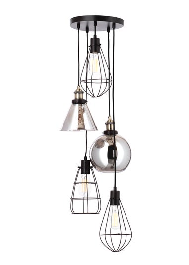 Inlight Callisto Cluster Pendant Ceiling Light (120cm x 32cm x 32cm)
