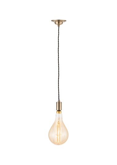 Inlight Pendant Light with Oversized Bulb (130cm x 17cm x 17cm)