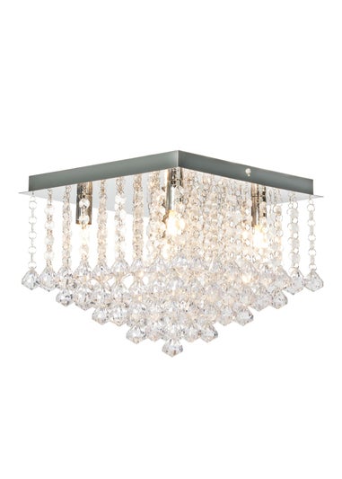 Inlight Lexi Flush Pendant Light (24cm x 30cm x 30cm)