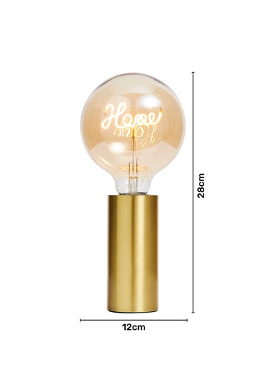 Inlight Home Bulb Lamp (6cm x 13cm x 13cm)