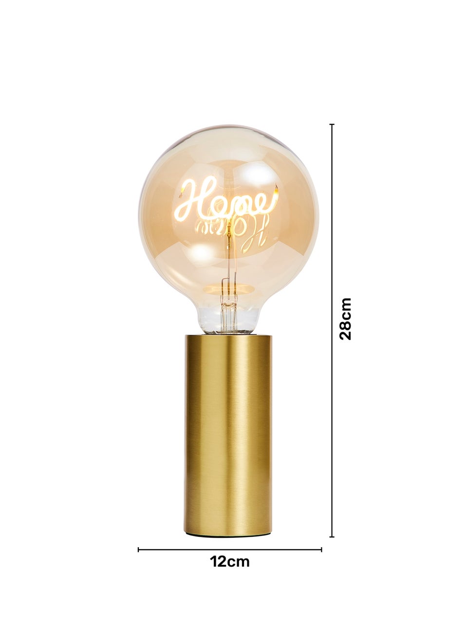 Inlight Home Bulb Lamp (6cm x 13cm x 13cm)