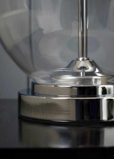 Inlight Small Dartmoor Glass Table Lamp (41cm x 28cm)