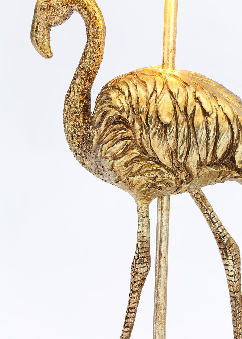 Inlight Gold Flamingo Table Lamp (56cm x 30cm x 30cm)