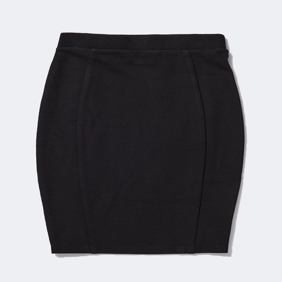 Girls Black School Tube Skirt (8-16yrs)