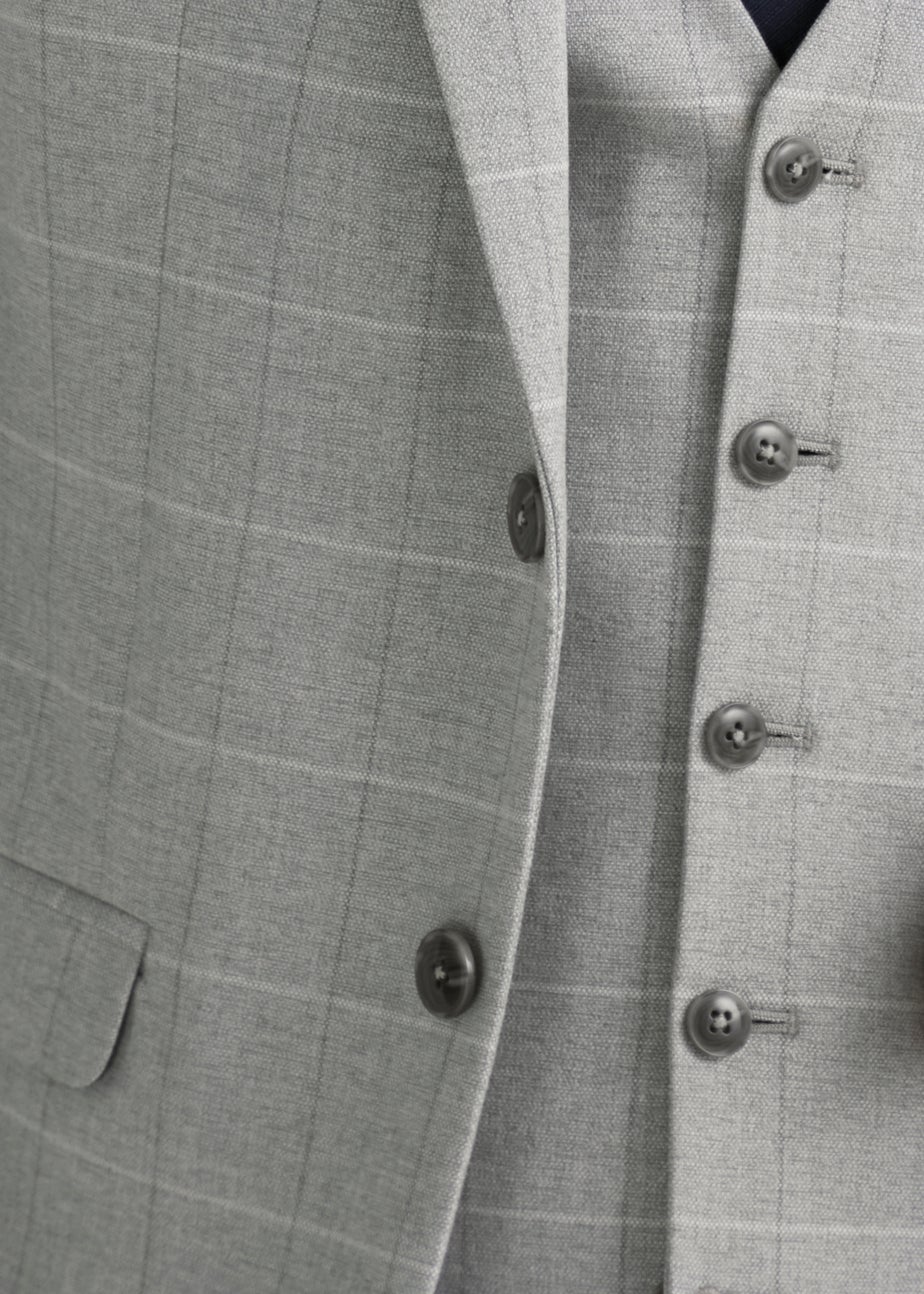 Taylor & Wright Grey Jackman Skinny Fit Suit Jacket