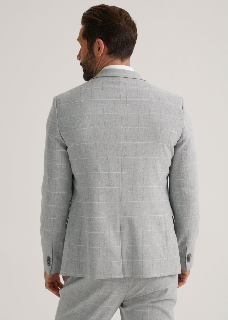 Taylor & Wright Grey Jackman Skinny Fit Suit Jacket
