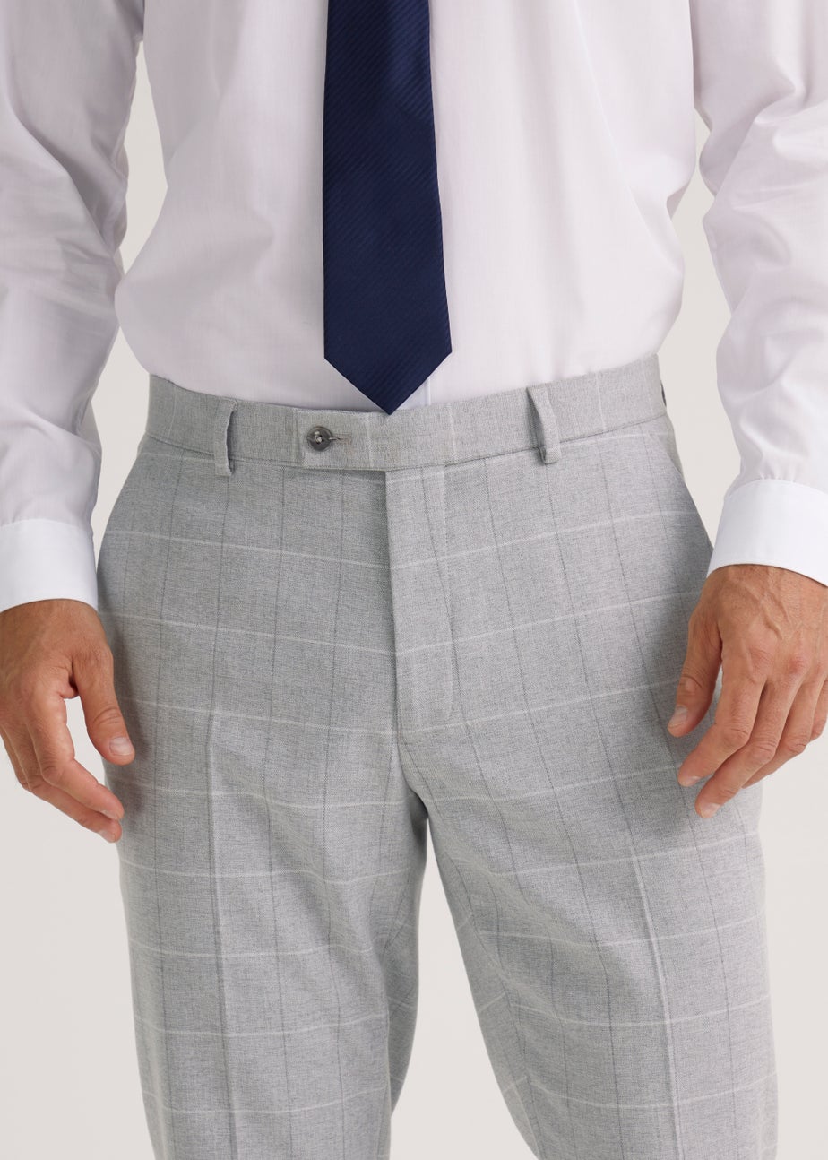 Taylor & Wright Grey Jackman Skinny Fit Suit Trousers