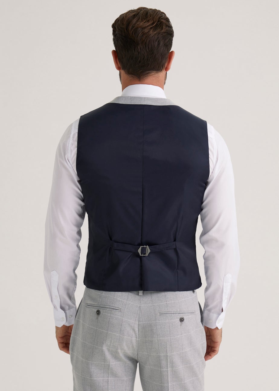 Taylor & Wright Grey Jackman Suit Waistcoat