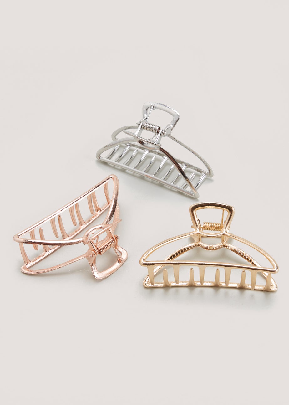 Beauty Collective Set of 3 Wire Hair Clamps