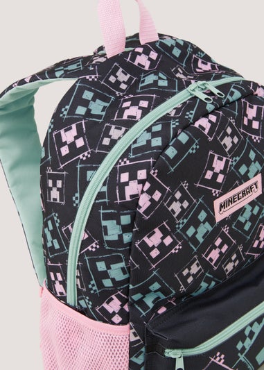 Kids Black Minecraft School Backpack