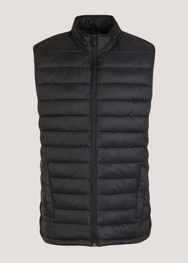 Black Puffer Gilet