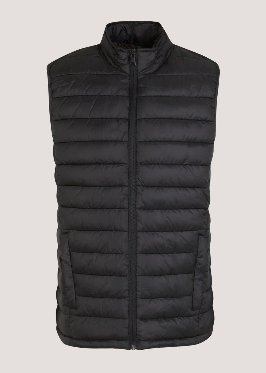 Black Puffer Gilet