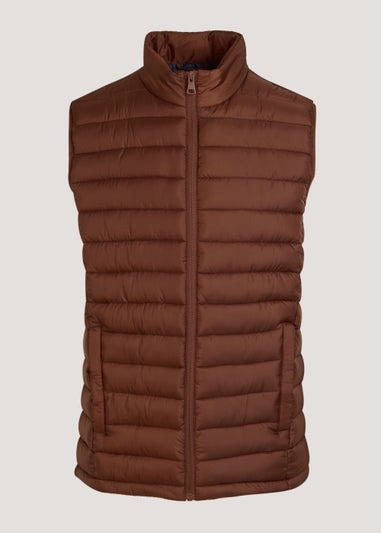 Rust Puffer Gilet