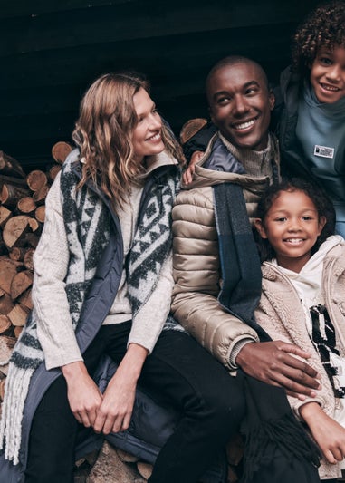 Stone Hooded Puffer Coat