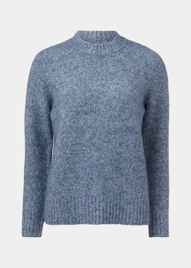 Blue Twist Jumper