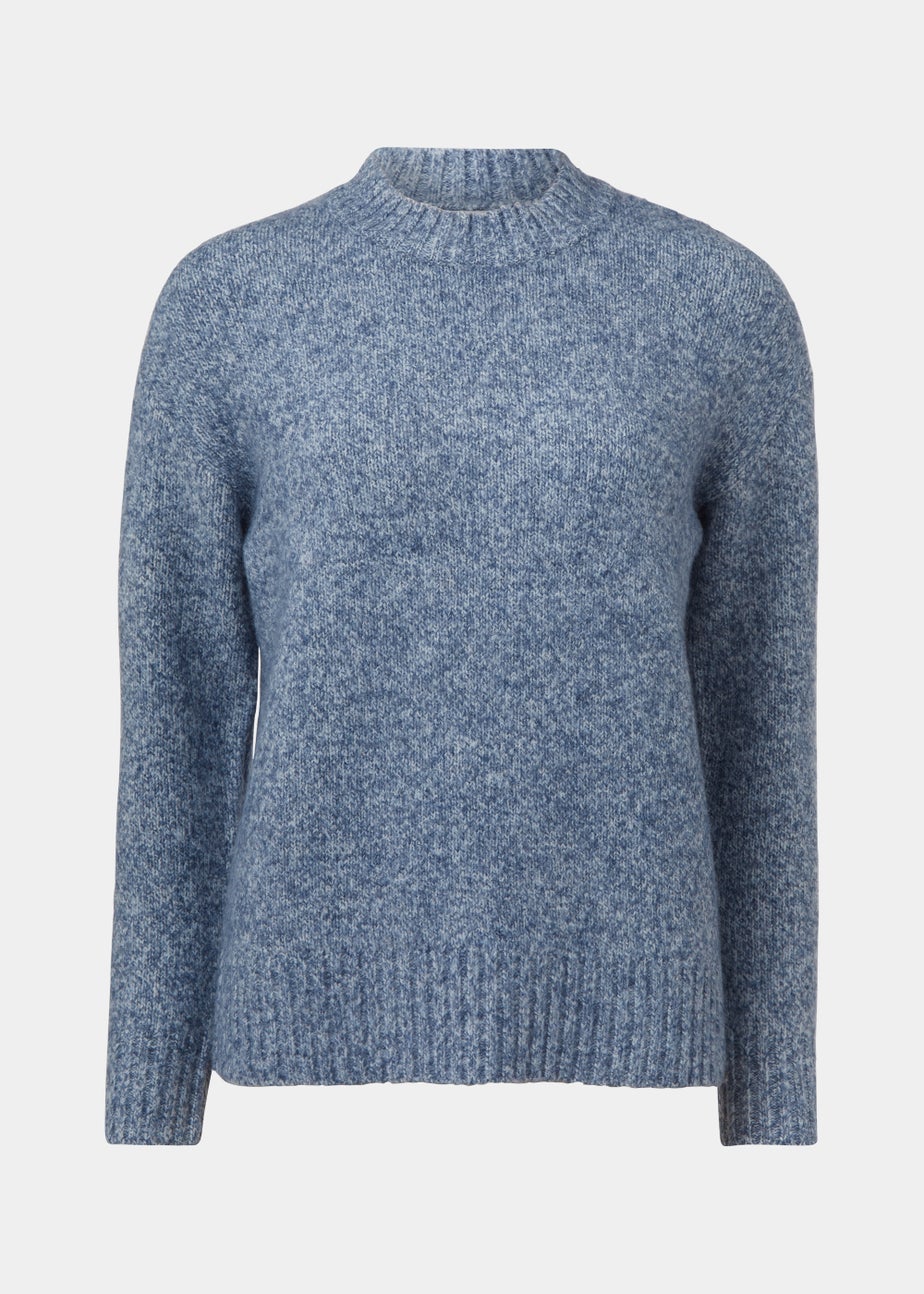 Blue Twist Jumper
