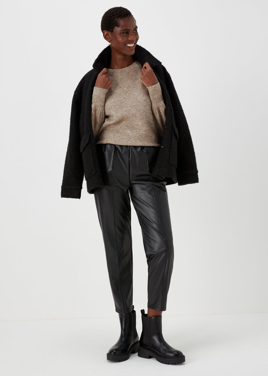 Brown Metallic Jumper