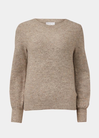 Brown Metallic Jumper