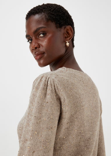 Brown Metallic Jumper