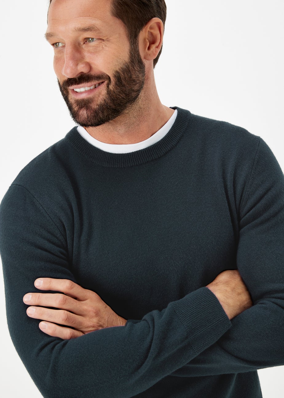 Navy Soft Touch Crew Neck Jumper