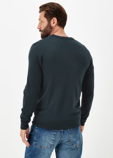 Navy Soft Touch Crew Neck Jumper