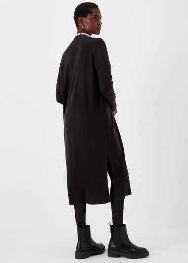 Black longline Cardigan