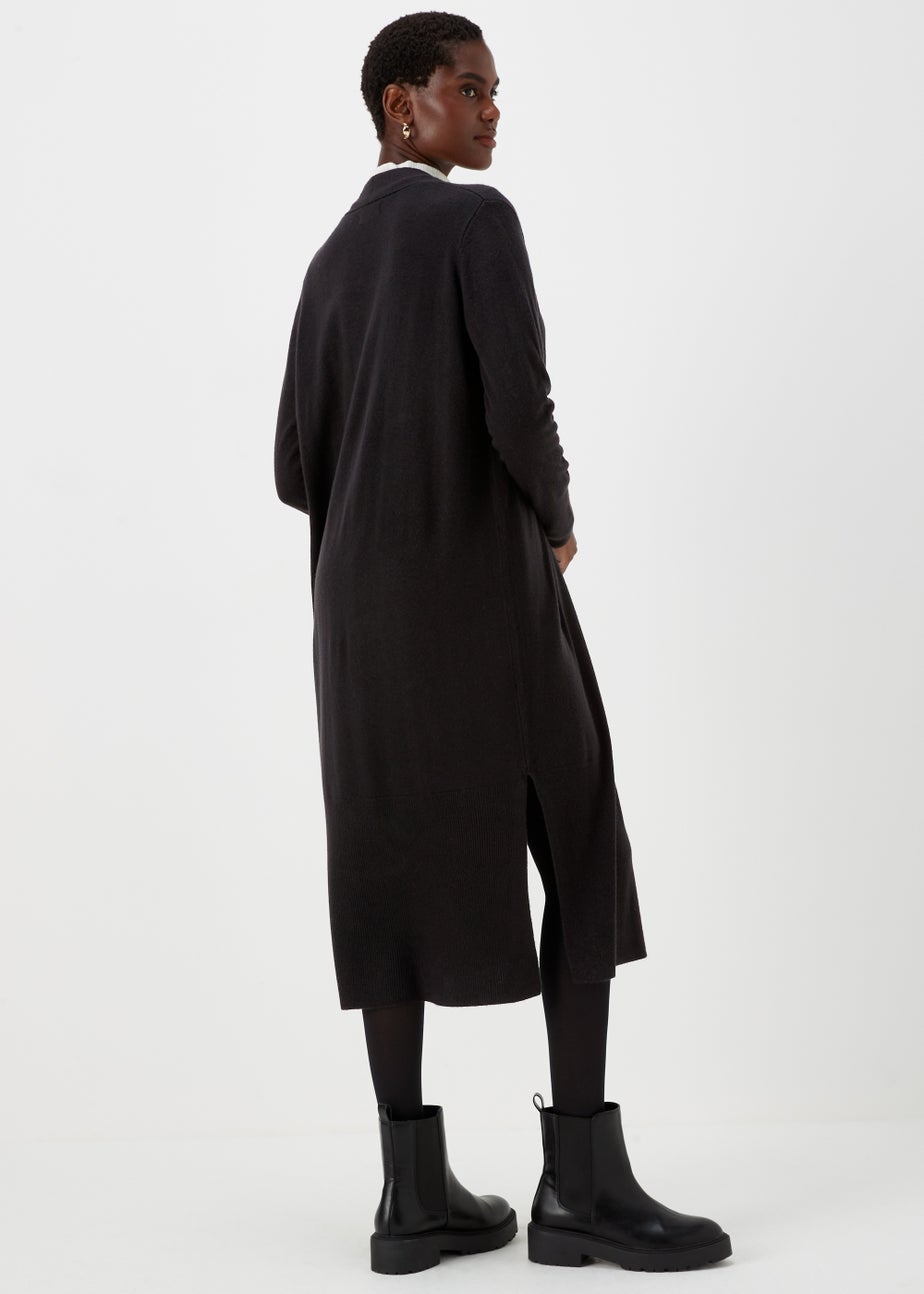 Black longline Cardigan
