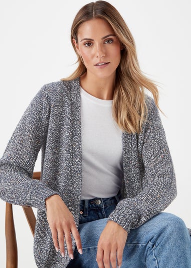 Navy Neppy Cardigan