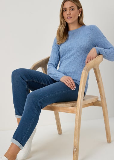 Blue Baby Cable Jumper