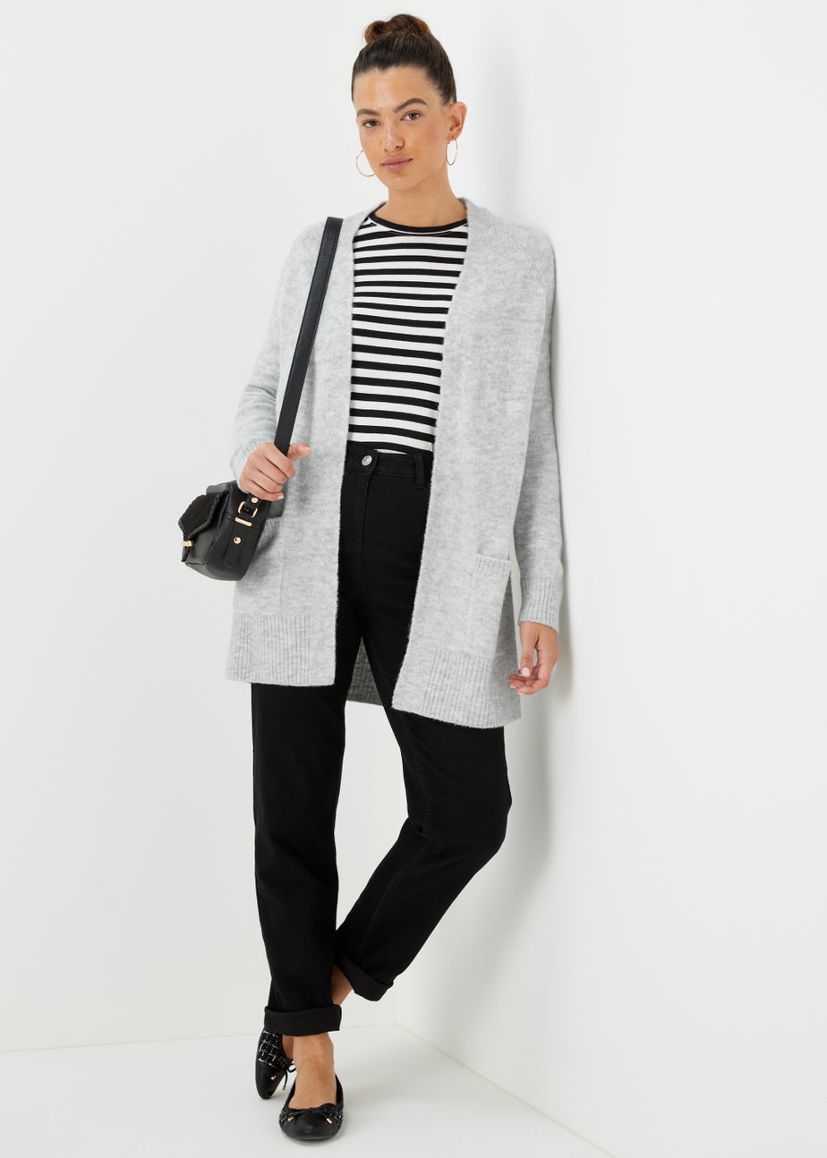 Grey Marl Cardigan