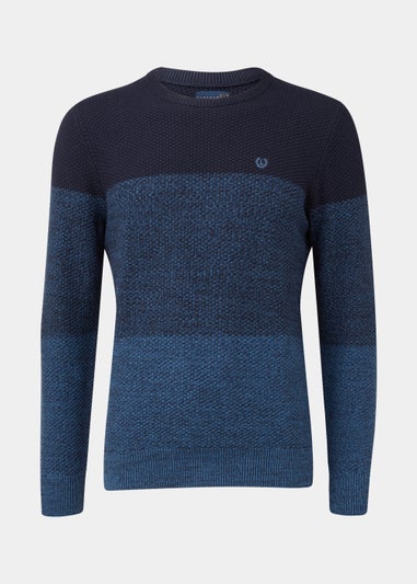 Lincoln Blue 7 Gauge Knit Jumper