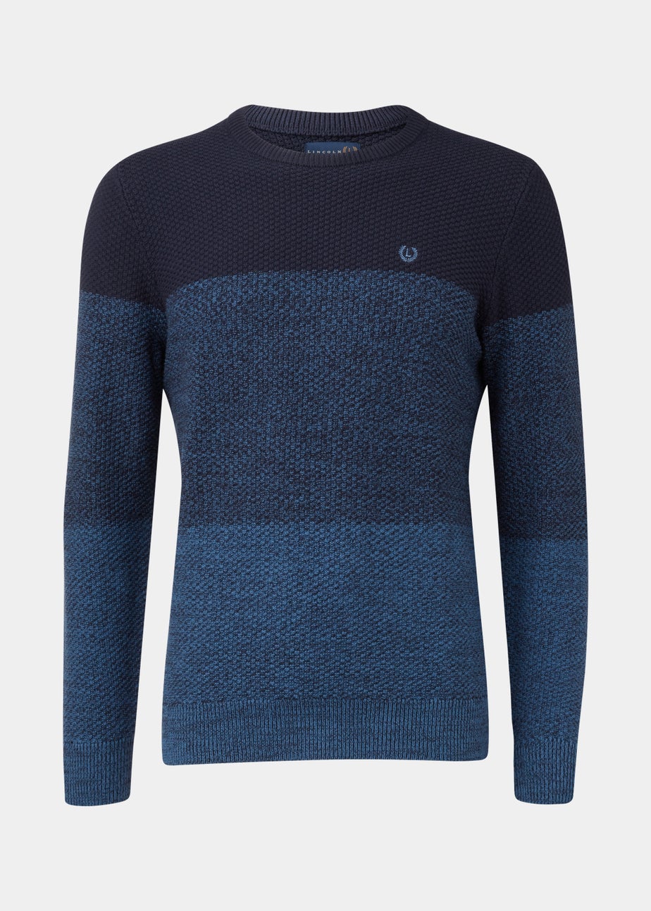 Lincoln Blue 7 Gauge Knit Jumper