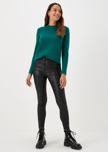 Teal Crew Neck Jumper